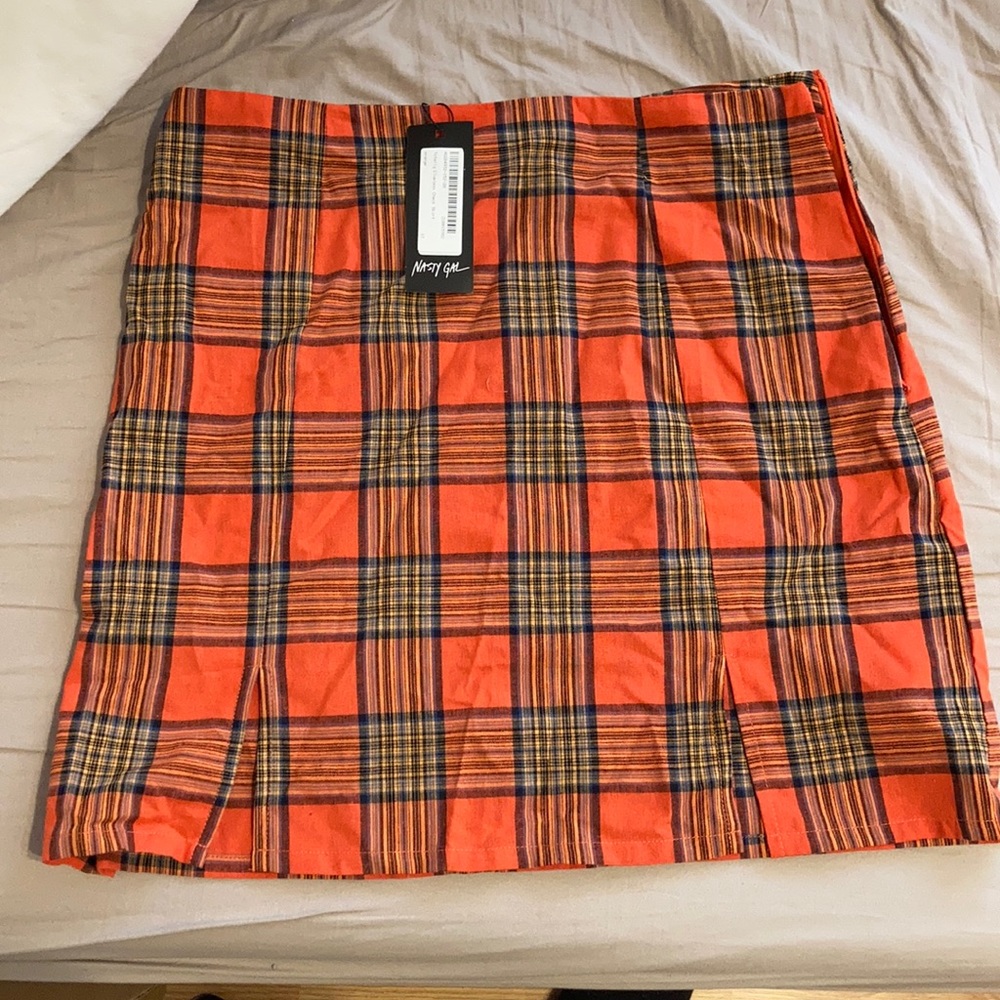 Nasty gal totally clueless plaid skirt